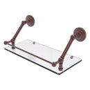 Prestige Que New Floating Glass Shelf with Gallery Rail