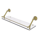 Prestige Que New Floating Glass Shelf with Gallery Rail