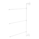 3 Swing Arm Vertical 28 Inch Towel Bar