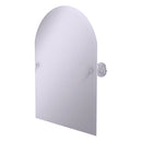 Frameless Arched Top Tilt Mirror with Beveled Edge