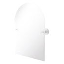 Frameless Arched Top Tilt Mirror with Beveled Edge