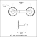 Porte-papier hygi茅nique 脿 2 poteaux