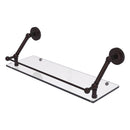 Prestige Regal Floating Glass Shelf with Gallery Rail