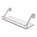 Prestige Regal Floating Glass Shelf with Gallery Rail