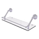 Prestige Regal Floating Glass Shelf with Gallery Rail