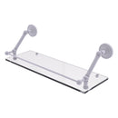 Prestige Regal Floating Glass Shelf with Gallery Rail