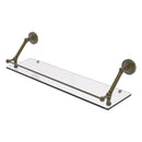 Prestige Regal Floating Glass Shelf with Gallery Rail