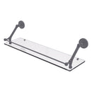 Prestige Regal Floating Glass Shelf with Gallery Rail