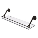 Prestige Regal Floating Glass Shelf with Gallery Rail