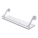 Prestige Regal Floating Glass Shelf with Gallery Rail