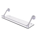 Prestige Regal Floating Glass Shelf with Gallery Rail