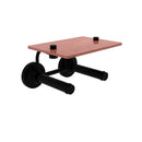 Prestige Regal Porte-papier de toilette  2 rouleaux avec 茅tag猫re en bois