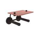 Prestige Regal Porte-papier de toilette  2 rouleaux avec 茅tag猫re en bois