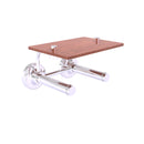 Prestige Regal Porte-papier de toilette  2 rouleaux avec 茅tag猫re en bois