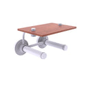 Prestige Regal Porte-papier de toilette  2 rouleaux avec 茅tag猫re en bois