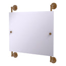 Prestige Regal Landscape Rectangular Frameless Rail Mounted Mirror