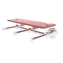 Prestige Regal Porte-papier de toilette horizontal  3 rouleaux de r茅serve avec 茅tag猫re en bois