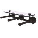 Prestige Regal Porte-papier de toilette horizontal  3 rouleaux de r茅serve avec 茅tag猫re en verre