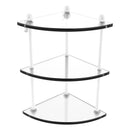 脡tag猫re de coin en verre 脿 trois niveaux