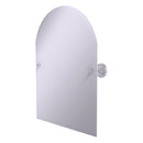 Frameless Arched Top Tilt Mirror with Beveled Edge