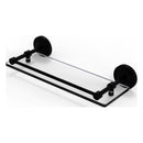 Prestige Regal 脡tag猫re en verre avec rail de galerie