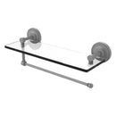 Prestige Regal Porte-serviettes en papier avec 茅tag猫re en verre