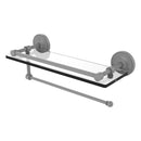 Prestige Regal Collection Paper Towel Holder with Gallery Rail Glass Shelf