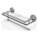 Prestige Regal Collection Paper Towel Holder with Gallery Rail Glass Shelf