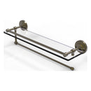 Prestige Regal Collection Paper Towel Holder with Gallery Rail Glass Shelf