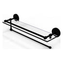 Prestige Regal Collection Paper Towel Holder with Gallery Rail Glass Shelf