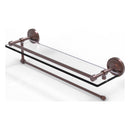Prestige Regal Collection Paper Towel Holder with Gallery Rail Glass Shelf
