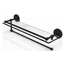 Prestige Regal Collection Paper Towel Holder with Gallery Rail Glass Shelf