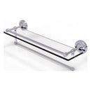 Prestige Regal Collection Paper Towel Holder with Gallery Rail Glass Shelf