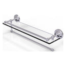 Prestige Regal Collection Paper Towel Holder with Gallery Rail Glass Shelf