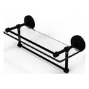 Prestige Regal 脡tag猫re en verre avec rail de galerie et barre  serviettes