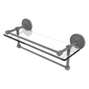 Prestige Regal 脡tag猫re en verre avec rail de galerie et barre  serviettes