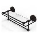 Prestige Regal 脡tag猫re en verre avec rail de galerie et barre  serviettes