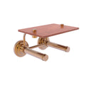 Que New Porte-papier de toilette  2 rouleaux avec 茅tag猫re en bois