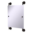 Que New Collection Rectangular Frameless Rail Mounted Mirror