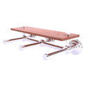 Porte-papier de toilette horizontal 脿 3 rouleaux de r茅serve avec 茅tag猫re en bois  de collection Que New