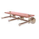 Porte-papier de toilette horizontal 脿 3 rouleaux de r茅serve avec 茅tag猫re en bois  de collection Que New