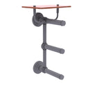 Que New Porte-papier de toilette  3 rouleaux avec 茅tag猫re en bois