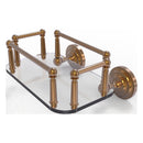 Que New Collection Wall Mounted Glass Guest Towel Tray