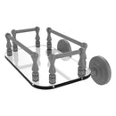 Que New Collection Wall Mounted Glass Guest Towel Tray