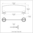 Regal Collection Glass Shelf