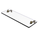 Glass Vanity Shelf with Beveled Edges
