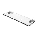 Glass Vanity Shelf with Beveled Edges