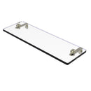 Glass Vanity Shelf with Beveled Edges