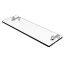 Glass Vanity Shelf with Beveled Edges