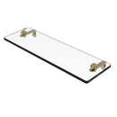 Glass Vanity Shelf with Beveled Edges